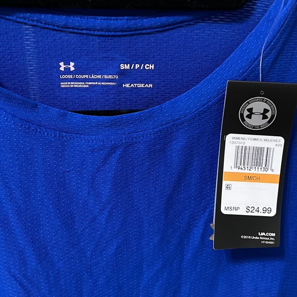 Royal Blue Under Armor workout top 💙 - Picture 2 of 3